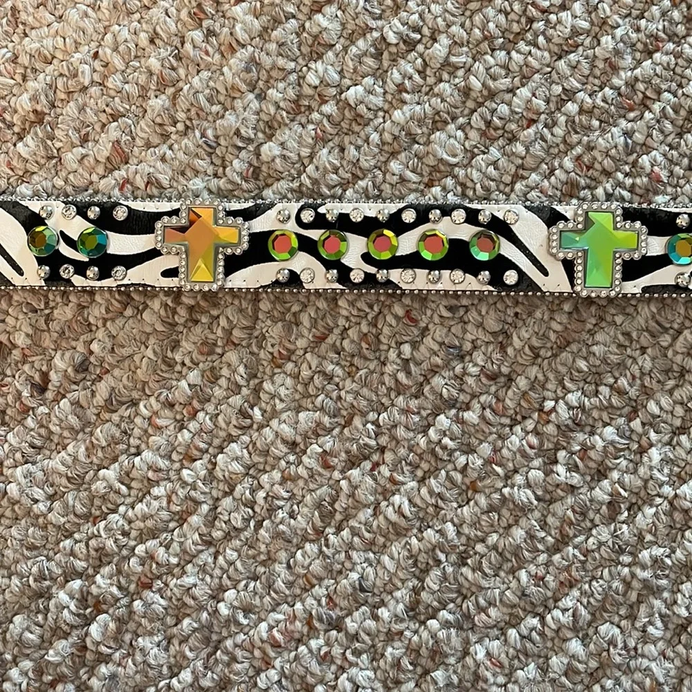 Western Rhinestone Belt - Picture 3 of 6
